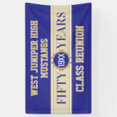 Prost! Banner zum 50. Klassentreffen (Vertikal)