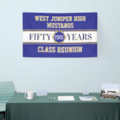 Prost! Banner zum 50. Klassentreffen (Messeveranstaltung)