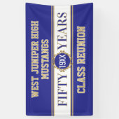 Prost! Banner zum 50. Klassentreffen (Vertikal)
