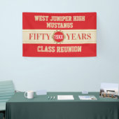 Prost! Banner zum 50. Klassentreffen (Messeveranstaltung)