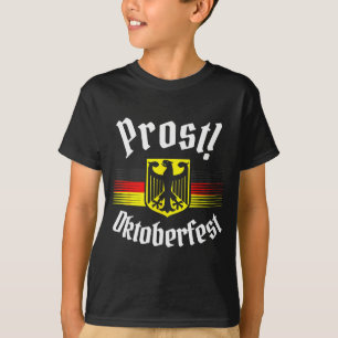 Prost Bier Deutsch-Amerikanische Flagge Männer Tas T-Shirt