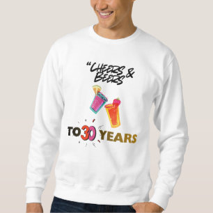 Prost & Bier – Lustiges Party- & Bierliebhaber-Des Sweatshirt