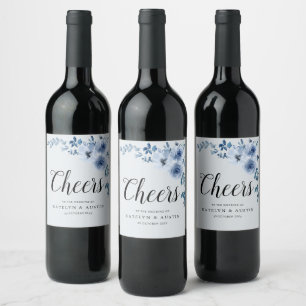 PROST Blütenhochzeit Weinetikett