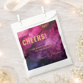 PROST! Celestial Elegance Marble Symphony Geschenktütchen (Ausgeschnitten)