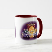 PROST! COCOA CATS von Jeff Willis Art Tasse (VorderseiteRechts)