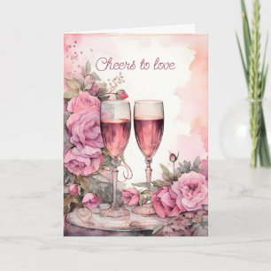 Prost der Liebe Karte