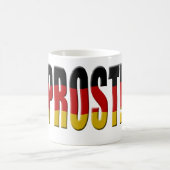 Prost! Deutsche Flagge Kaffeetasse (Mittel)