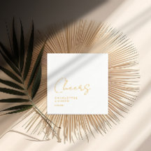 Prost! Elegante, minimale Handschrift