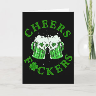 Prost Ers Funny St Patricks Day Irisches Trinken 1 Karte