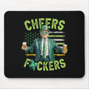 Prost Ers St. Patrick's Day Lustiger Biertrinker T Mousepad