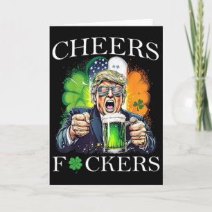 Prost Ers St Patricks Day Lustiger Biertrinker Tru Karte