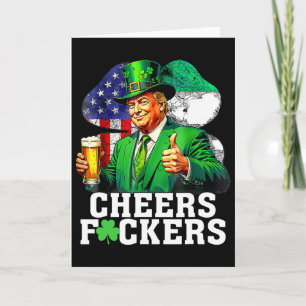 Prost Ers St Patricks Day Lustiger Biertrinker Tru Karte