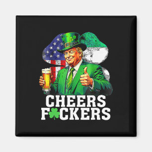 Prost Ers St Patricks Day Lustiger Biertrinker Tru Magnet