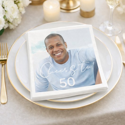 Prost Foto Geburtstagsfeier Mittagessen Serviette