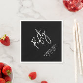 Prost Fünfzig | Moderne Erwachsene 50. Geburtstag Serviette (Beispiel)