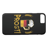 Prost German Flag Beer Lover Oktoberfest Case-Mate iPhone Hülle (Rückseite (Horizontal))