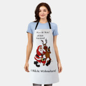 Prost it bags - Frohe Weihnachten! Deutscher Text Schürze (Getragen)