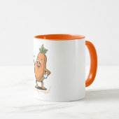 Prost Kumpel Glückliche Papaya Tasse (VorderseiteRechts)