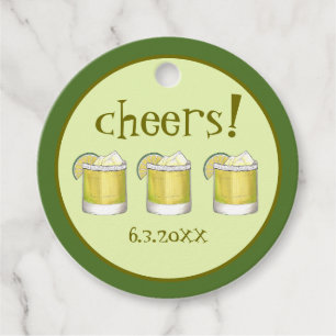Prost! Margarita Cocktail 21. Geburtstagsfeier Geschenkanhänger