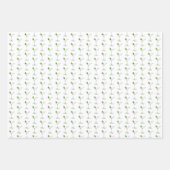 Prost! Martini mit Drehung Mixed Drink Cocktail Geschenkpapier Set (Vorderseite)