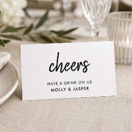 Prost | Minimalistische Gutscheinkarte Rabattkarte