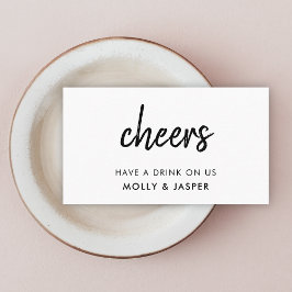 Prost | Minimalistische Gutscheinkarte Rabattkarte