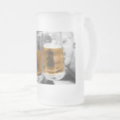 Prost! Mug Mattglas Bierglas (VorderseiteRechts)
