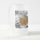 Prost! Mug Mattglas Bierglas (Vorderseite Links)
