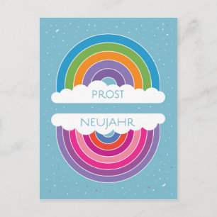 Prost Neujahr Postkarte