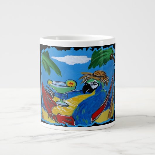 Prost! Party Parrot Tasse (Vorderseite)