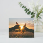 Prost! Postkarte (Stehend Vorderseite)
