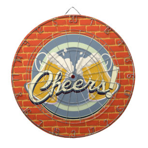 Prost! Pub-Schild Dartscheibe