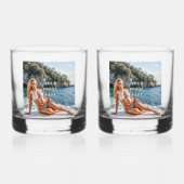 PROST! 🥃 Rocks Glas – Bild oder Text hinzufügen (Vorderseite)