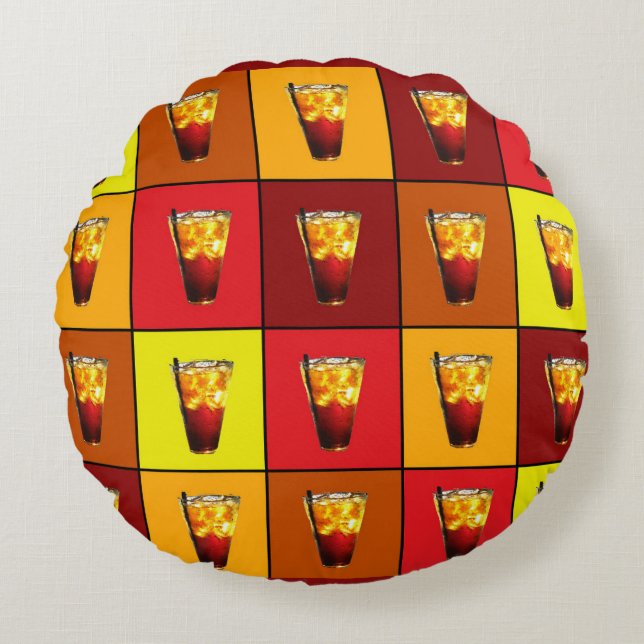 Prost Rundes Kissen (Vorderseite)