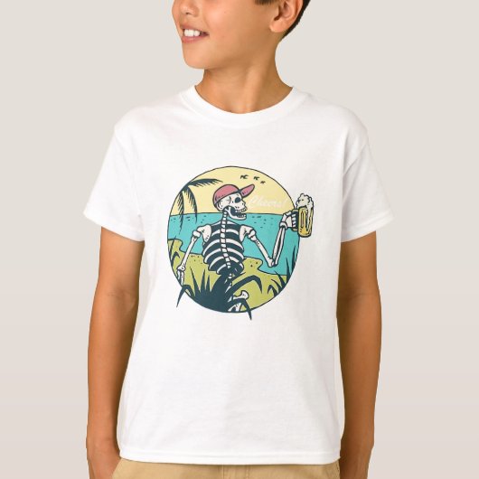 Prost Schädel T-Shirt (Vorderseite)