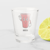 Prost Schnapsglas (Rückseite)