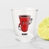 Prost Schnapsglas (Vorderseite)