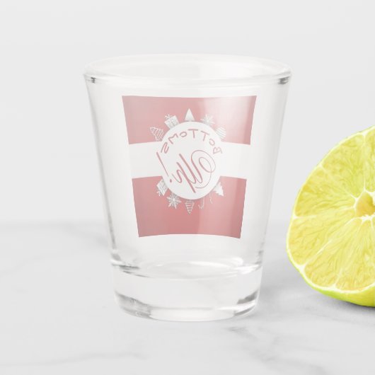 „Prost!“ Schnapsglas (Rückseite)