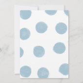 Prost! (Stahlblau/blonde) Einladung (Rückseite)