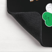 Prost Toast Irland Flagge Shamrock St. Patricks D Mousepad (Ecke)
