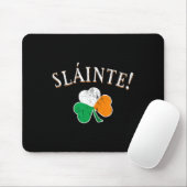 Prost Toast Irland Flagge Shamrock St. Patricks D Mousepad (Mit Mouse)