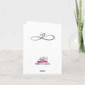 Prost! Toast Puns Birthday Card Karte (Rückseite)