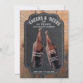 Prost und Bier 30. Biergeburtstagsfeier Einladung (Vorderseite)