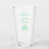 Prost und Bier Glas (Rückseite)