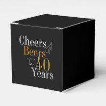 Prost und Bier zum 40. Geburtstag 40. Geburtstagsf