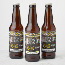 Prost und Bier zum 46. rustikalen Geburtstag