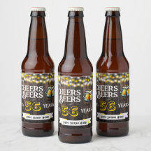 Prost und Bier zum 56. rustikalen Geburtstag