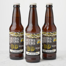 Prost und Bier zum 89. rustikalen Geburtstag 