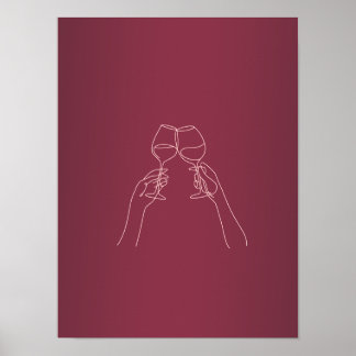 Prost Wein Poster