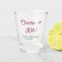 Prost zum 30. Geburtstag Name Datum maigrün blau e